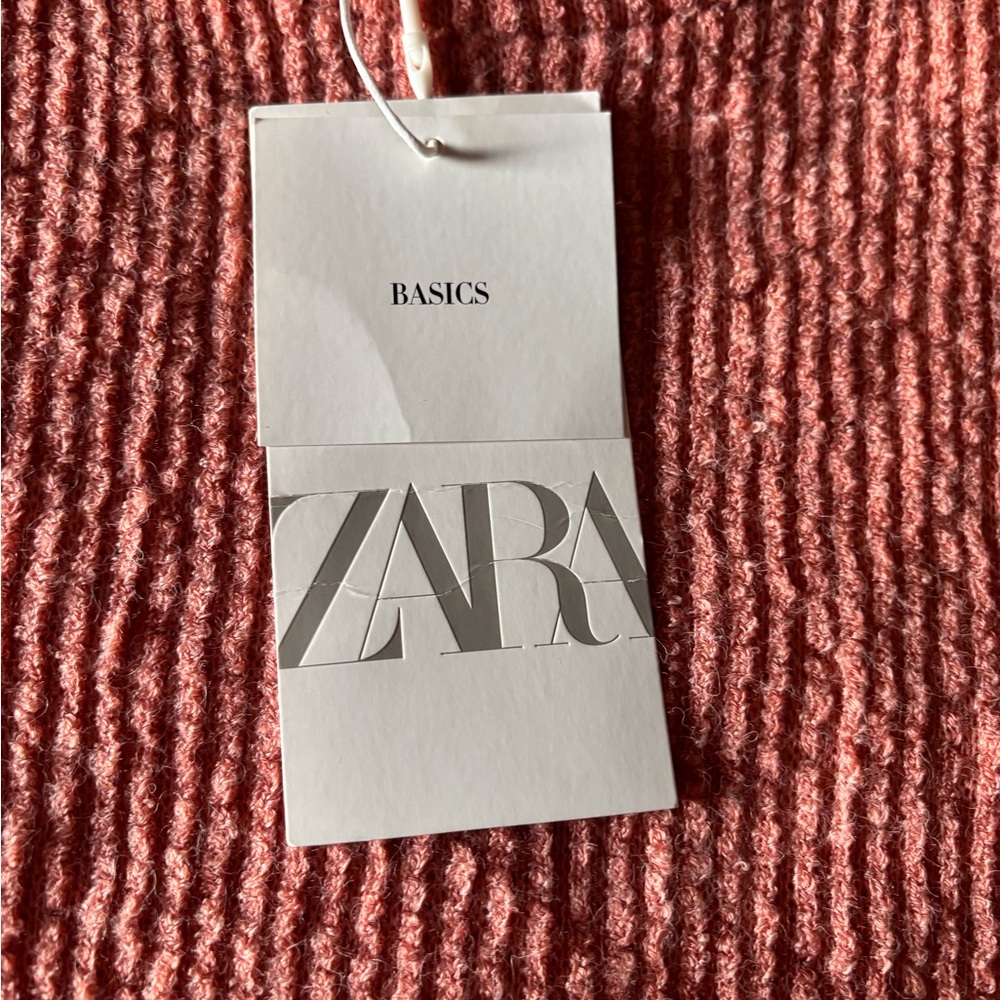 Zara Pink Ribbed Sweater - Picture 5 of 7
